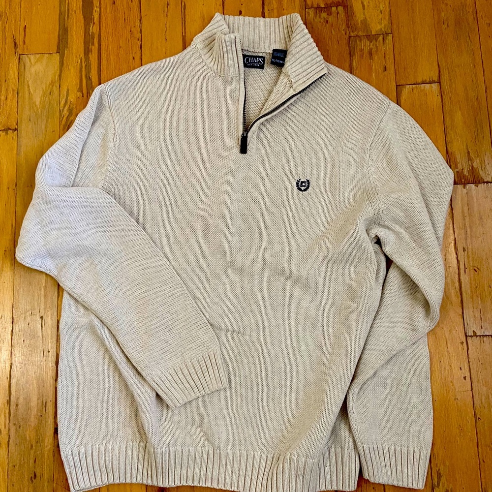 Chaps sweater-new XXL
